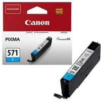 Canon COR_TJCBCLI571C Cli-571c tintapatron pixma mg5750, 6850,7750 nyomtatókhoz, cián, 7 ml kép