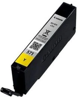 Canon COR_TJCBCLI571Y Cli-571y tintapatron pixma mg5750, 6850,7750 nyomtatókhoz, sárga, 7 ml kép