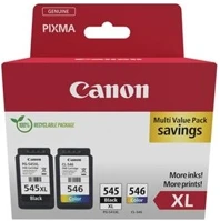 Canon PG-545XL / CL-546XL Pg-545xl / cl-546xl photo value pack tintapatron + fotópapír 4-color kép