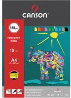 Canson CAP6666-857 Student  a4 10ív színes fotókarton blokk kép