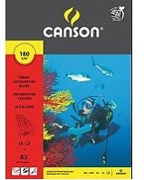 Canson CAP6666-858 A3 10ív búvár színes fotókarton blokk kép