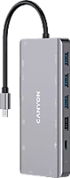 Canyon CNS-TDS12 13-in-1 usb type-c multiport hub dark gray kép