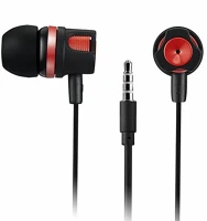 Canyon 24.00673 Fülhallgató  cep3r mikrofonos black/red kép