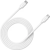 Canyon CC100SC Cc100sc usb-c - usb-c m/m töltőkábel 2m fehér 100w kép