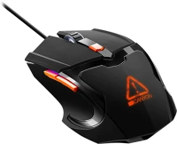 Canyon CND-SGM02RGB Vigil gaming mouse black/orange kép
