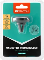 Canyon CNE-CCHM2 Canyon Car Holder for Smartphones,magnetic suction function ,with 2 plates(rectangle/circle), black ,44*44*40mm 0.035kg kép
