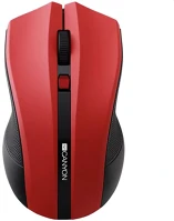 Canyon CNE-CMSW05R Cne-cmsw05 vezeték nélküli optikai egér piros-fekete kép