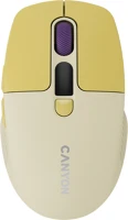 Canyon CNS-CMSW26Y Mouse mw-26 lcd silent dual mode wireless yellow kép