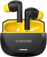 Canyon CNS-TWS7BY Hexagon 7 true wireless fülhallgató headset fekete-sárga kép