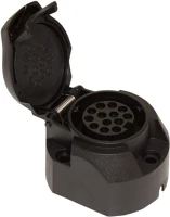Carguard 54942 Utánfutó csatlakozó aljzat - 13 pólusú - 12v () kép