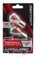 Carguard BAA107 BAY15D-P21/5W Autós féklámpa izzó - baa107 bay15d-p21/5w - 12v - 2 db / bliszter kép