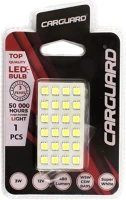 Carguard CLD315 65 x 35 mm (W5W, C5W, BA9S) - 480 lm - can-bus - SMD - 3W - 12V kép