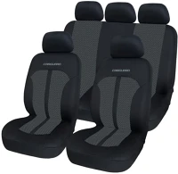 Carguard GL55748GY Autós üléshuzat - szürke / fekete - légzsákos üléshez is - hsa011 kép
