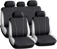 Carguard HSA003 9db-os autós üléshuzat szett - szürke-fekete (55670gy) kép