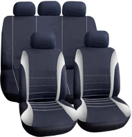 Carguard HSA005 9db-os autós üléshuzat szett - szürke-fekete (55671gy) kép