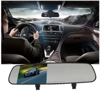 Carguard VAR5045MG CARLINE Autós visszapillantó tükörbe épített esemény rögzítő kamera kép