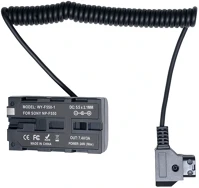 Caruba CDBSNPF 1 Dummy battery sony np-f d-tap male 1 méteres spirálkábel kép