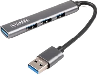 Caruba D248131 4 az 1-ben portos usb hub asztroszürke - (space grey) kép