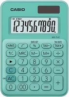 Casio 04.0073505 Számológép asztali  ms 7 uc 10 digit zöld kép