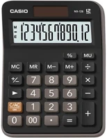 Casio 04.00737 Számológép asztali  mx 12 b 12 digit fekete kép