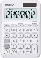 Casio 45013199 Számológép asztali  ms 20 uc 12 digit fehér kép