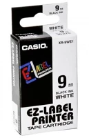 Casio COR_GCIR-9WE1 Feliratozógép szalag, 9 mm x 8 m, fehér-fekete kép