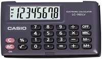 Casio LC 160 LV 8 Számológép zseb lc 160 lv 8 digit fekete kép