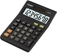 Casio MS8BS Asztali számológép kép