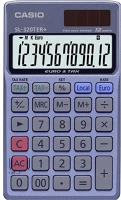 Casio SL 320 TER+ 12 Számológép zseb  sl 320 ter+ 12 digit kék kép