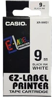 Casio XR 6 WE1 Feliratozógép szalag, 6 mm x 8 m, fehér-fekete kép