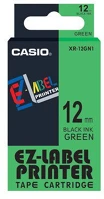 Casio XR12GN1 Feliratozógép szalag xr-12gn1 9mmx8m  zöld/fekete kép