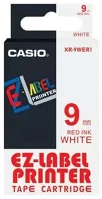 Casio XR9WER1 Feliratozógép szalag xr-9wer1 9mmx8m  piros/fehér kép
