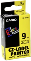 Casio XR9YW1 Feliratozógép szalag xr-9yw1 9mmx8m  fekete/sárga kép