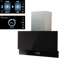 Cata GOYA PRO 90 BK CAN ROCA Kürtős páraelszívó kép