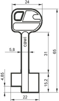 <span itemprop='brand'>Cawi</span> <span itemprop='sku'>sr-z65 nyerskulcs</span>