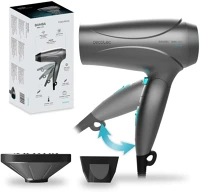 Cecotec 04327 Bamba ionicare power&go black - ionos hajszárító / kép
