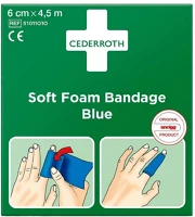 Cederroth 51011010 Sebtapasz utántöltő  téphető/vágható 6cm x 4.5m, kék kép