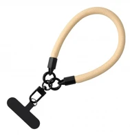 Cellect 308720 Szövet csuklópánt telefon tokhoz,bézs (cel-string-fab-pe) kép