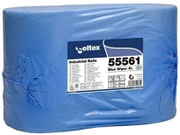Celtex H6555561 Blue wiper xl ipari törlő kék cellulóz, 2 réteg, 1000 lap, 360m, 36x36cm, 2 tekercs/zsugor kép