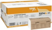 Celtex H657274S Save plus v hajtogatott kéztörlő recy, 2 réteg, 25x21cm, 15x200 lap kép