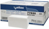 Celtex H6577830 Omnia labor hajtogatott kéztörlő fehér, 3 réteg, 25x30cm, 8x210ap/karton kép
