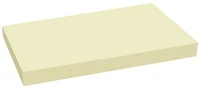 Centrum 80084 Öntapadós jegyzettömb  127x76 mm 100 lapos sárga kép