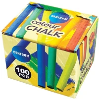 Centrum 80373 Táblakréta  színes 100 db/doboz kép