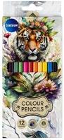 Centrum 80481 Színes ceruza tiger hatszögletű 12 db-os klt.-ben kép