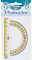 Centrum 80729 Szögmérő  műanyag 180 fokos kép