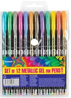 Centrum 80786 Zselés toll  metallic 1,0 mm 12 db-os klt. újratölthető kép