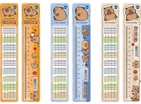 Centrum 81212 Vonalzó capybara 15 cm műanyag hajlítható vegyes kép