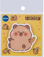 Centrum 81274 Öntapadós jegyzettömb  capybara 80x80mm 30 lapos vegyes kép