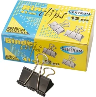 Centrum 81832 Iratcsipesz  41 mm fekete 12 db/doboz kép