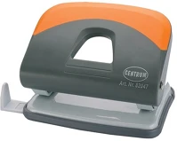 Centrum 82047 Lyukasztó  ergonomic 25 lap szürke/narancssárga kép